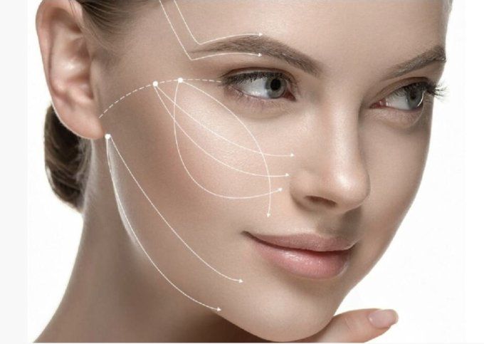 3 soins Lifting coréen aux fils de soie de collagène